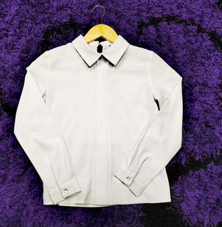 Рубашка (блуза) школьная на девочку. Рост 128-134