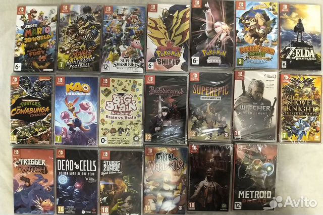 NEW Игры Nintendo Switch