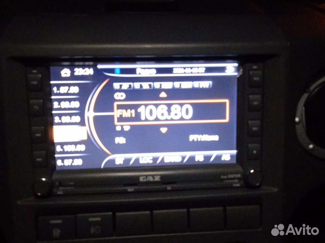 Штатная магнитола газель next,газон с навигатором