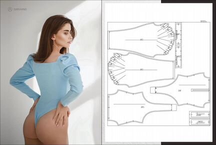 Разработка лекал по фото. Конструктор одежды