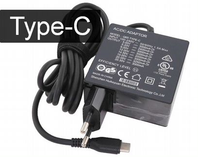 Зарядка для ноутбука Type-C - 65Вт