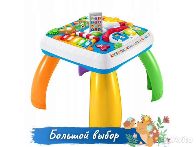 Столик fisher price прогулка по городу