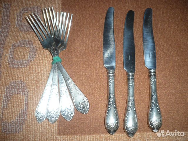 Вилки,ножи,ложки мельхиоровые и нержавеющие