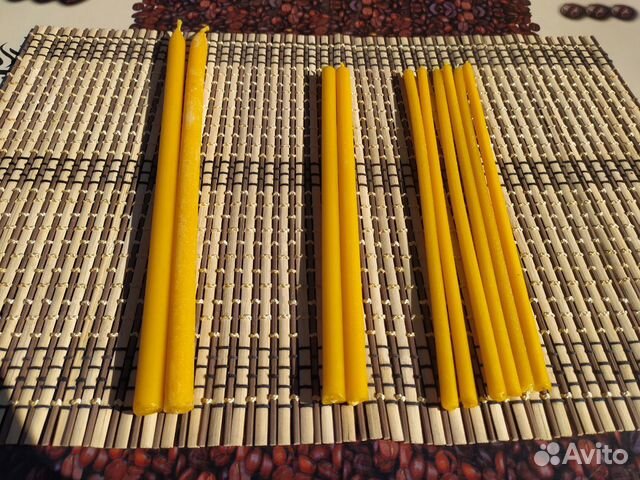 Свечи из натурального воска