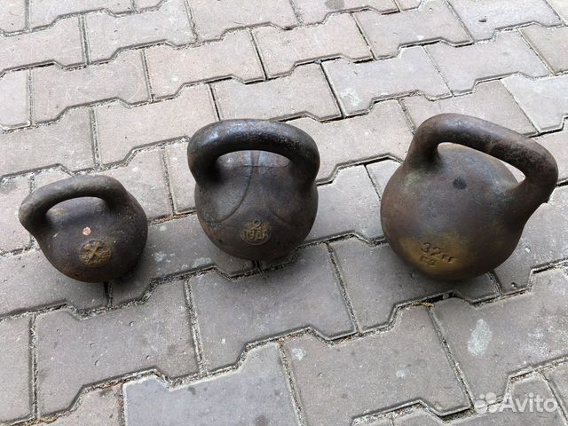 Гиря царская пудовая 2 пуда 32 кг