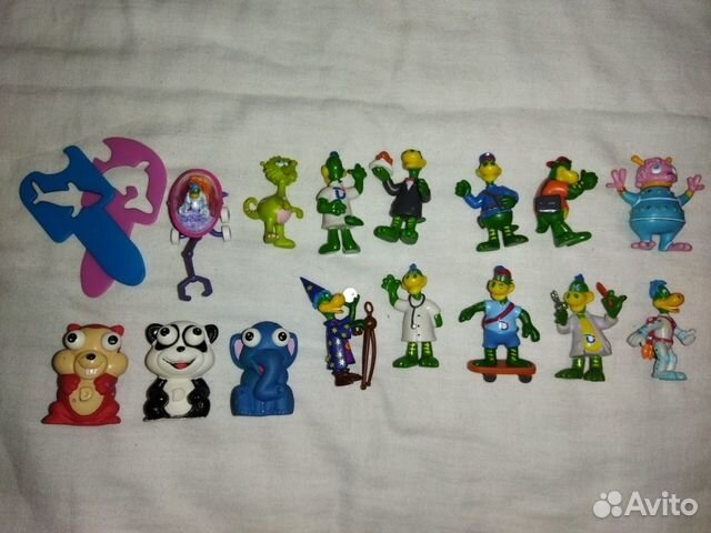 Игрушки Растишка Дино сюрприз старые