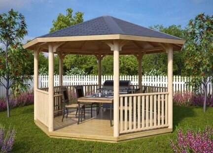Беседка для дачи