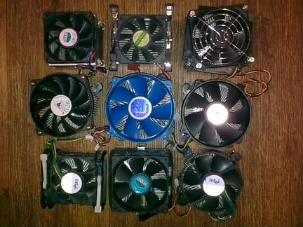 Системы охлаждения, процессоры, иные детали от пк