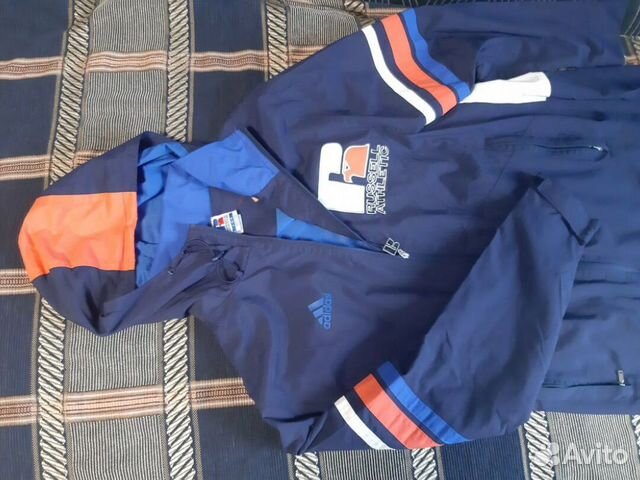 Куртка дождевик L-52 adidas russell athletic лыжн