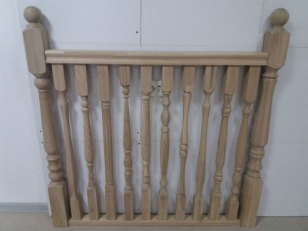 Детали лестниц из дуба