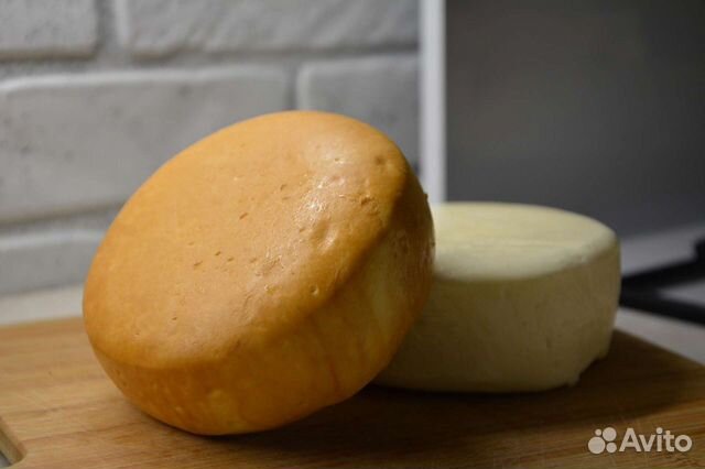 Домашний деревенский сыр, творог, масло