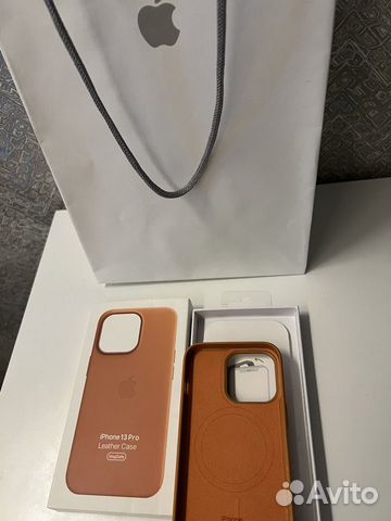 iPhone 13pro leather Case (кожа)