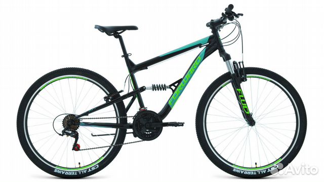 Велосипед горный двухподвес Forward Raptor 1.0 d-2