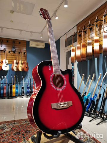 Акустическая гитара Elitaro новая