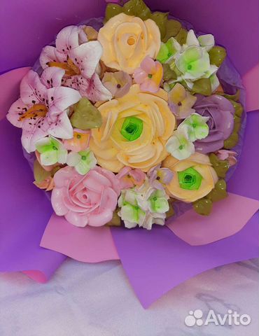 Зефирный букет на 1 сентября