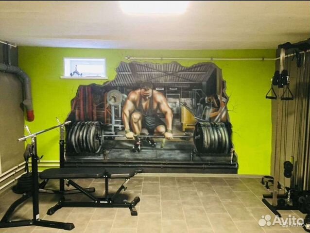 Роспись стен, аэрография