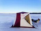 Аренда зимней утепленной палатки с печкой