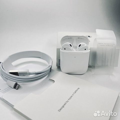 AirPods 2 top (ios 16) + чехол