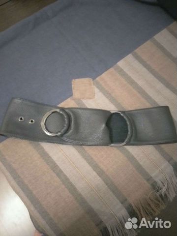 Кожанный пояс от Luisa Spagnoli