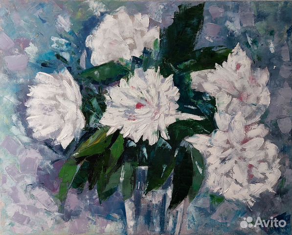 Картина холст масло 