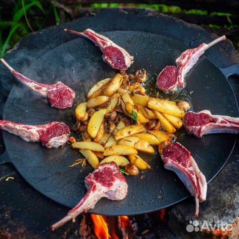 Садж чугунный 450мм Узбекистан