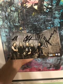 CD Кипелов Ария Реки Времён с автографом 2005 рок