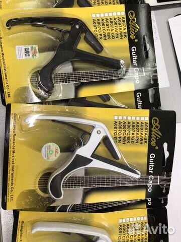 Каподастр для гитары Alise