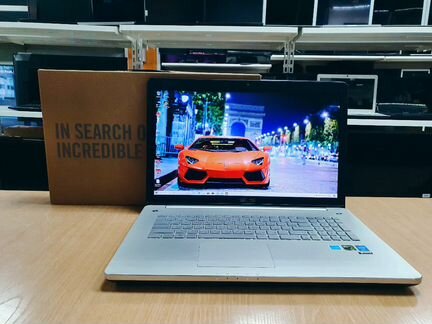 Asus/i7 4700/16GB/GTX850/SSD+HDD/17.3 IPS FHD