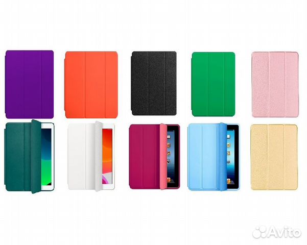 Чехол-книжка для любой модели iPad