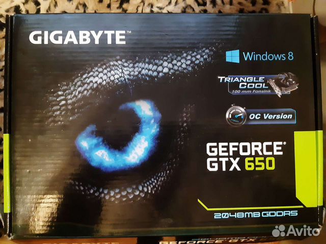 Видеокарта RTX 650 TI 2GB купить в Москве | Электроника | Авито