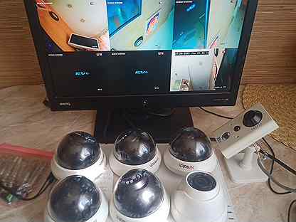 Комплект Видеонаблюдения 7 камер