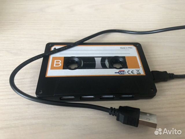USB-хаб кассета на 4 порта