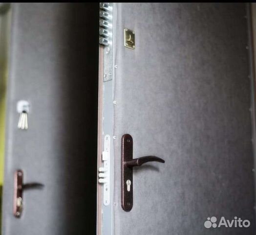 Двери входные металлические эконом 9016