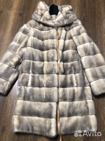 Шуба норковая (светлая)