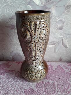Ваза керамика, стекло под хрусталь