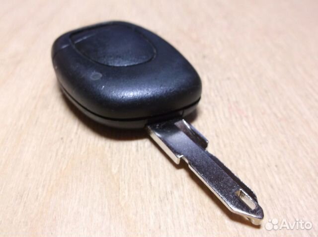 Чип ключ Renault Clio 2, Kangoo 1 кнопка