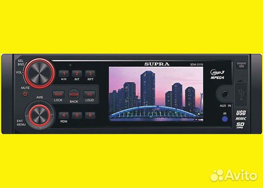 Автомагнитола Supra SDM-3110 с видео, бездисковая