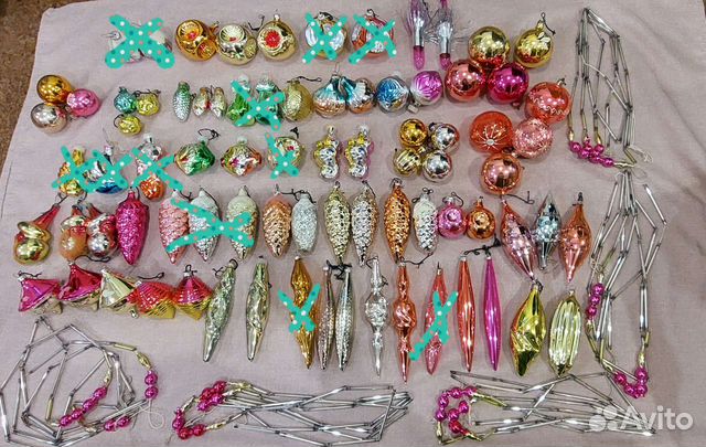 Елочные игрушки СССР