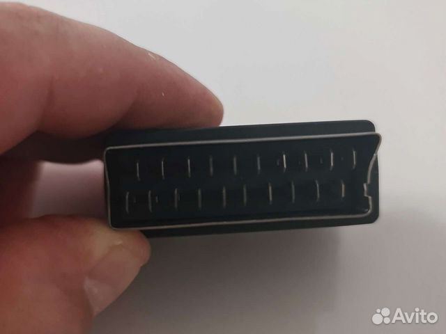 Скарт разъем на тюльпаны