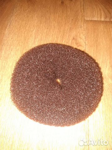 Бублик для прически новый. Диаметр примерно 10 см