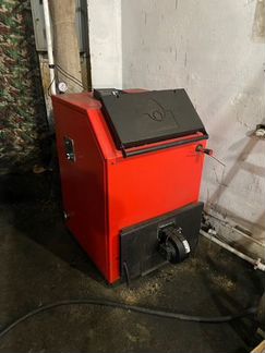 Продам твердотопливный котел 60Kw
