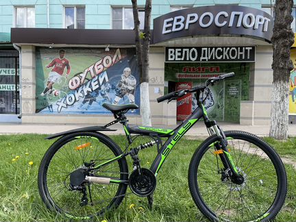 Велосипед двухподвес stels focus md 26 21-sp