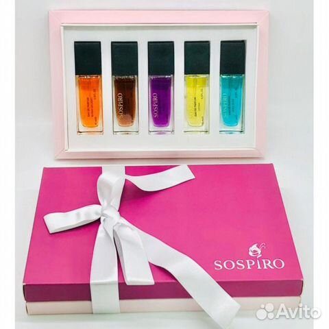 Пoдapoчный нaбop Sospiro Purple 5 пo 15 ml