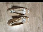 Туфли женские 38 размер бежевые объявление продам