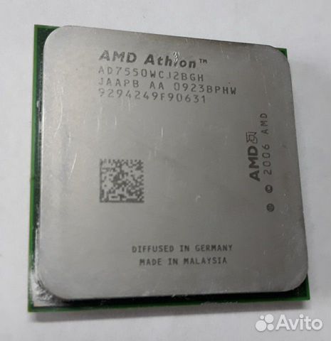 AMD Athlon X2 7550. AM2/AM2+. 2.5Ghz