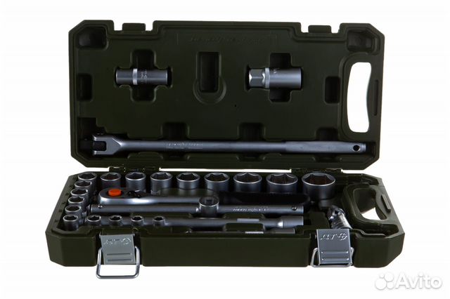 Набор головок и принадлежностей 1/2