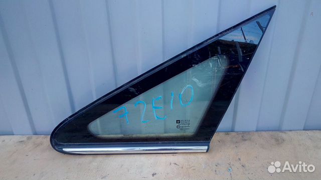 Стекло переднее левое форточка на Опель Зафира Б