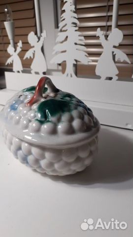 Шкатулка Виноград Городница 1940-1950