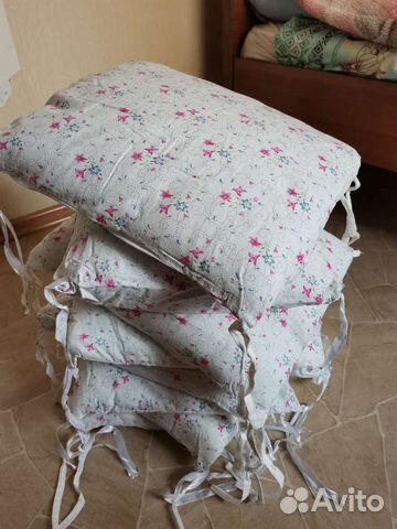 Бортики в детскую кроватку бу