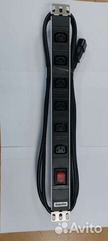 Блок розеток в стойку 19